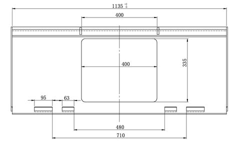 skid steer quick attach measurements|skid steer mounting plate dimensions.